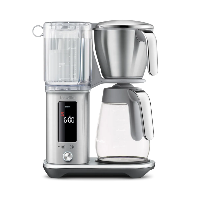 Breville the Luxe Brewer Glass BDC415BSS (Brushed Stainless) Drip Coffee Maker Breville