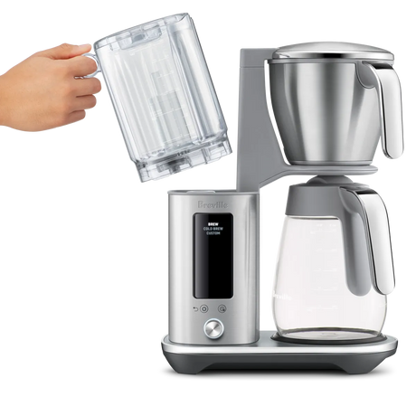 Breville The Luxe Brewer Glass BDC415BSS (Brushed Stainless Steel) Drip Coffee Maker Breville