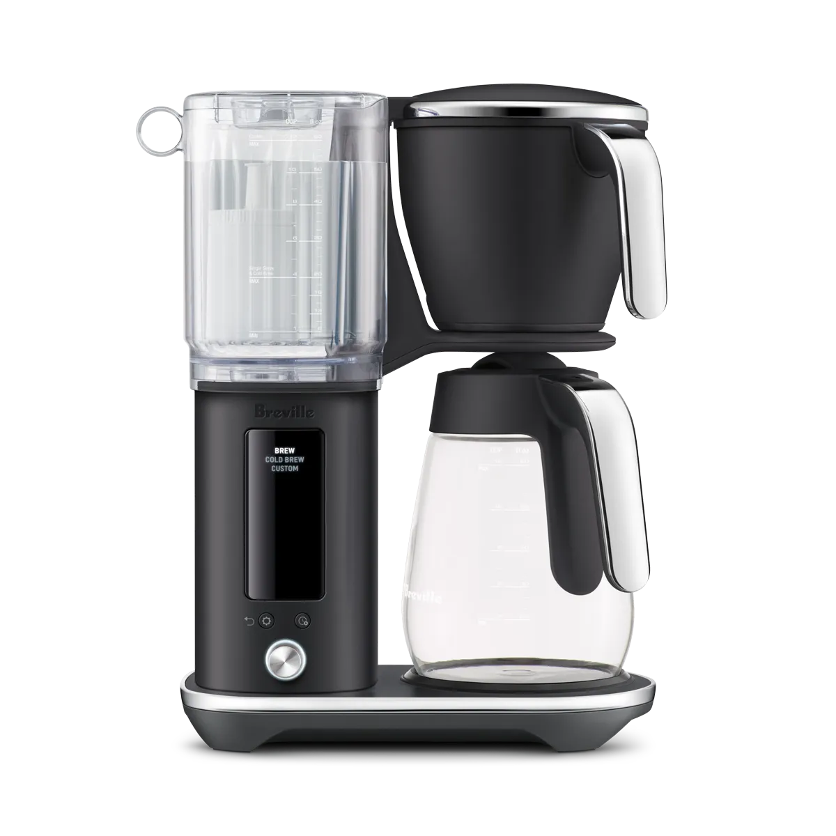 Breville the Luxe Brewer Glass BDC415BTR (Black Truffle) Drip Coffee Maker Breville