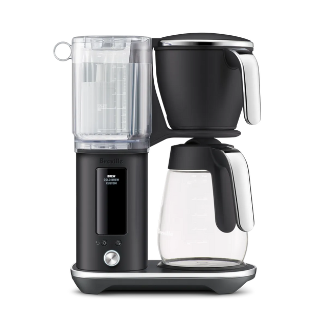 Breville the Luxe Brewer Glass BDC415BTR (Black Truffle) Drip Coffee Maker Breville