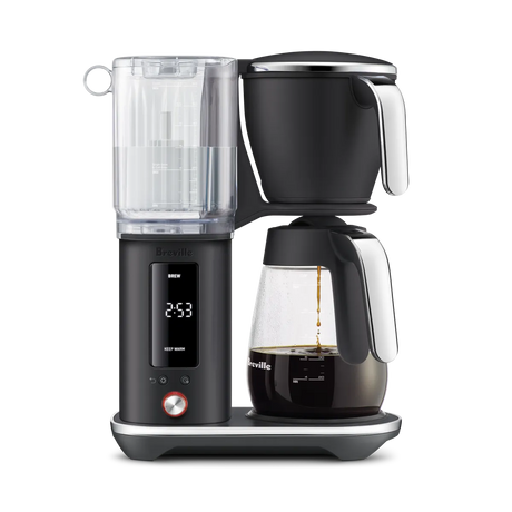 Breville the Luxe Brewer Glass BDC415BTR (Black Truffle) Drip Coffee Maker Breville