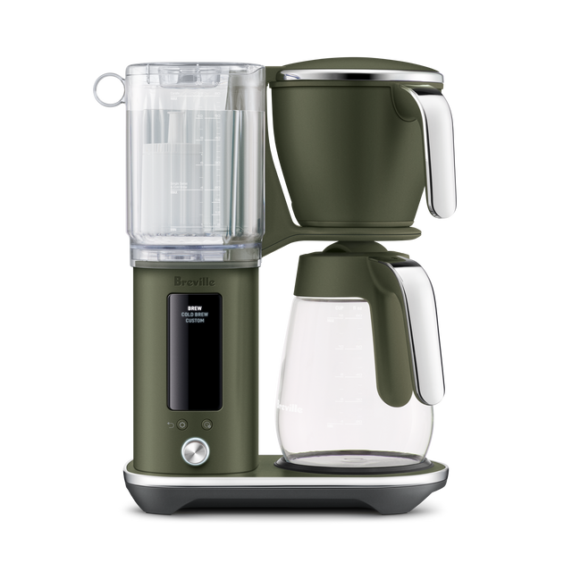 Breville the Luxe Brewer Glass BDC415OLT (Olive Tapenade) Drip Coffee Maker Breville