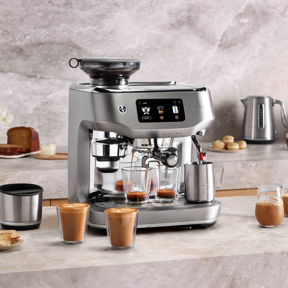 Breville Oracle Dual Boiler BES995BSS1BNA1 (Brushed Stainless Steel) - detail