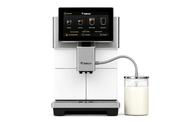 Bellucci Bistro Casa Super Automatic Espresso Machine (White) Super Automatic Espresso Machine Bellucci