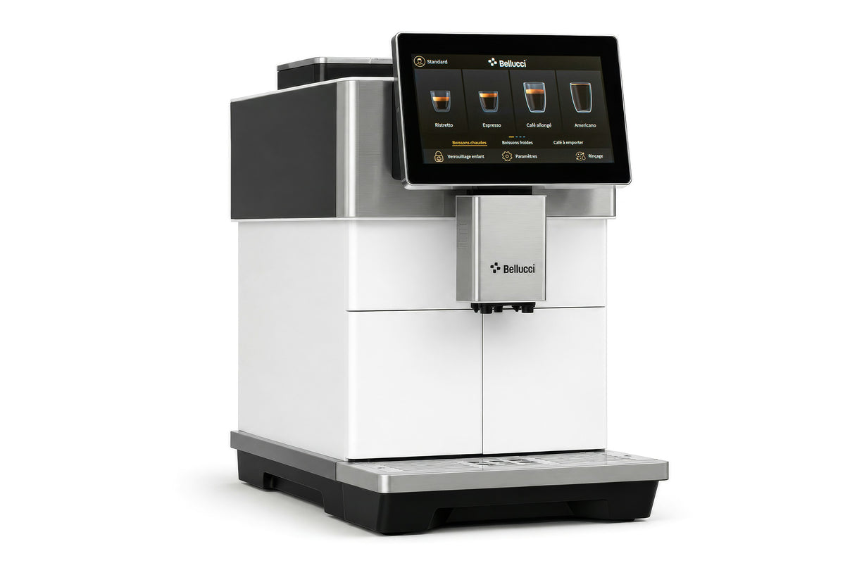 Bellucci Bistro Casa Super Automatic Espresso Machine (White) Super Automatic Espresso Machine Bellucci