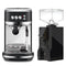 Breville The Bambino Plus Espresso Machine BES500BTR and Eureka Facile Grinder Value Bundle