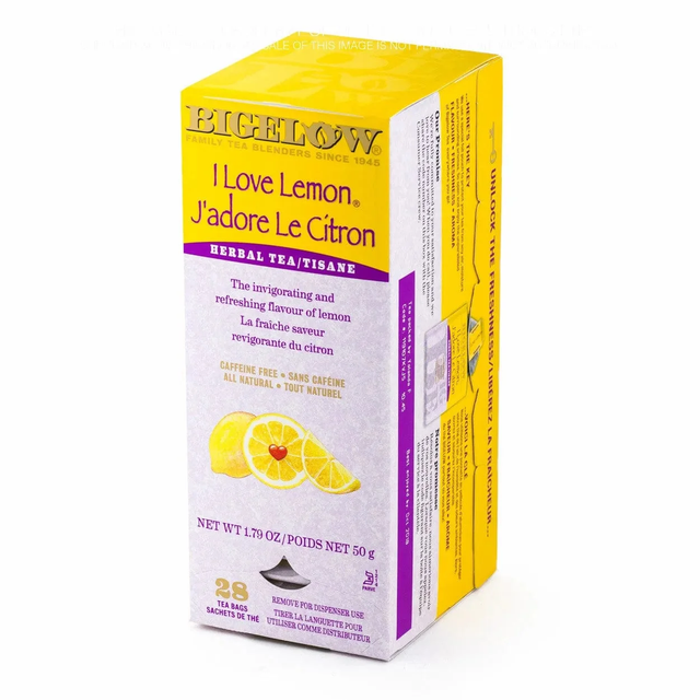 Bigelow I Love Lemon Tea Bags Tea Bags Bigelow