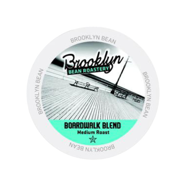 Brooklyn Bean Boardwalk Blend Extra Bold Single-Serve Coffee Pods (Case of 160)