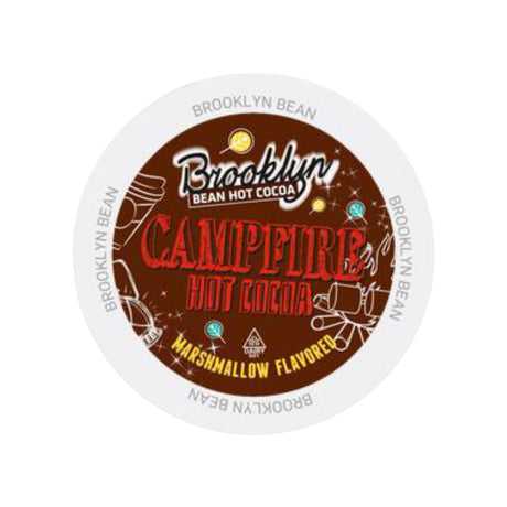 Brooklyn Bean Campfire Hot Cocoa Single-Serve Pods (Box of 40) K-Cups Brooklyn Bean