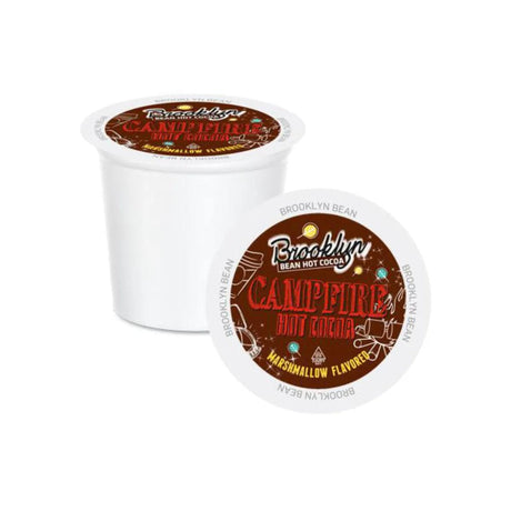 Brooklyn Bean Campfire Hot Cocoa Single-Serve Pods (Box of 40) K-Cups Brooklyn Bean