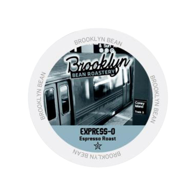 Brooklyn Bean Express-O Extra Bold Single-Serve Coffee Pods (Box of 40)