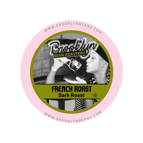 Brooklyn Bean French Roast Single-Serve Coffee Pods (Case of 160) K-Cups Brooklyn Bean