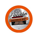 * SEASONAL * Brooklyn Bean Gingerbread Man Single-Serve Coffee Pods (Box of 40)