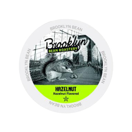 Brooklyn Bean Hazelnut Single-Serve Coffee Pods (Box of 40) K-Cups Brooklyn Bean