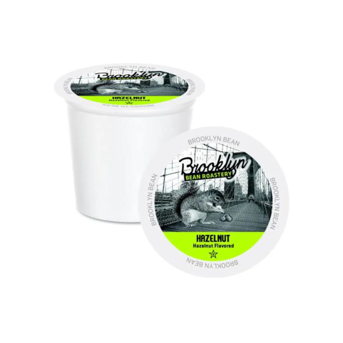 Brooklyn Bean Hazelnut Single-Serve Coffee Pods (Box of 40) K-Cups Brooklyn Bean