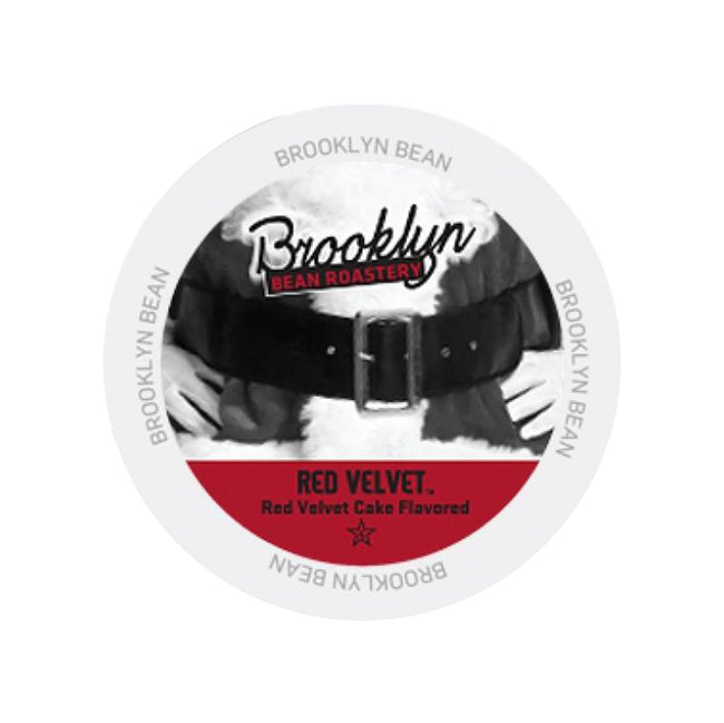 * SEASONAL * Brooklyn Bean Red Velvet Single-Serve Coffee Pods (Box of 40)