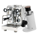 Quick Mill Rubino Espresso Machine (Stainless Steel) & DF64 Gen 2 Single Dose Coffee Grinder (White) Bundle