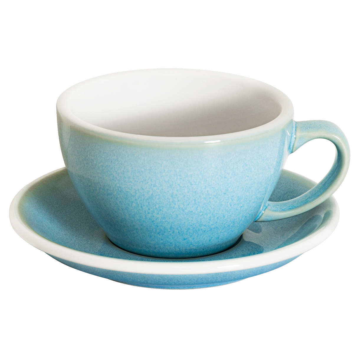 Loveramics Egg 300ml Latte Cup and Saucer (Potters Ice Blue) Kitchenware Loveramics