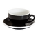 Loveramics Egg 200ml Cappuccino Cup and Saucer (Black)