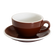 Loveramics Egg 200ml Cappuccino Cup and Saucer (Brown)