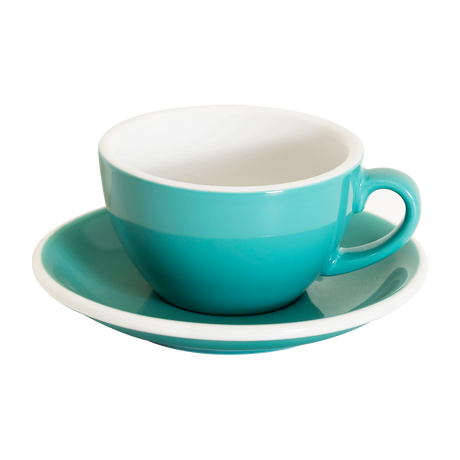 Loveramics Egg 200ml Cappuccino Cup and Saucer (Teal) Kitchenware Loveramics