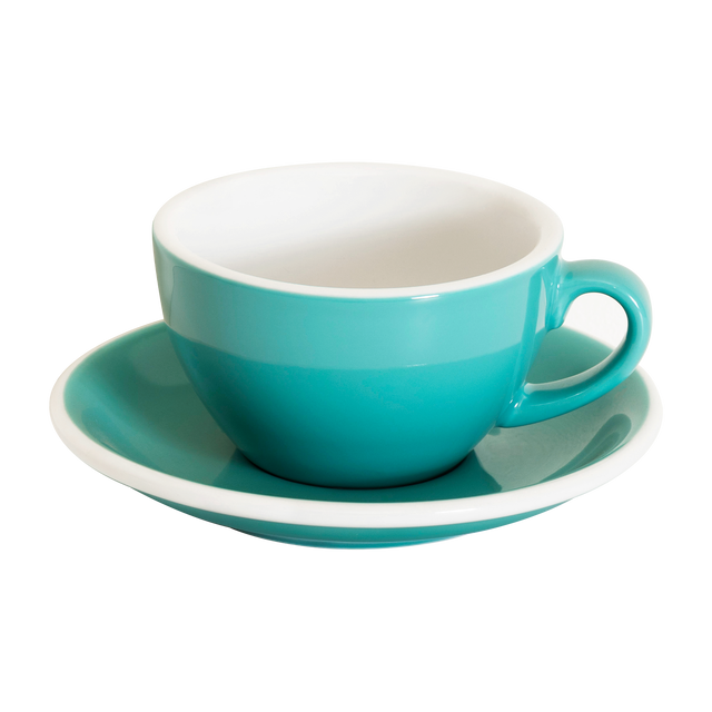 Loveramics Egg 200ml Cappuccino Cup and Saucer (Teal) Kitchenware Loveramics