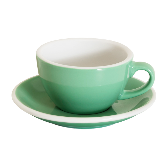 Loveramics Egg 200ml Cappuccino Cup and Saucer (Mint) Kitchenware Loveramics