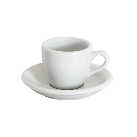 Loveramics Egg 80ml Espresso Cup and Saucer (White) Kitchenware Loveramics