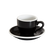 Loveramics Egg 80ml Espresso Cup and Saucer (Black)