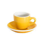 Loveramics Egg 80ml Espresso Cup and Saucer (Yellow) Kitchenware Loveramics