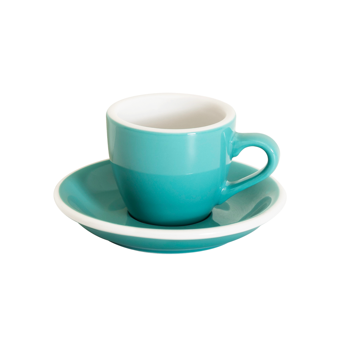Loveramics Egg 80ml Espresso Cup and Saucer (Teal) Kitchenware Loveramics