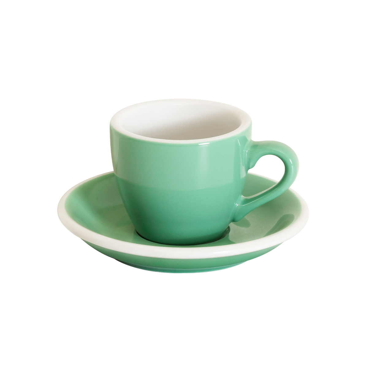 Loveramics Egg 80ml Espresso Cup and Saucer (Mint) Kitchenware Loveramics