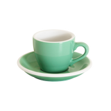 Loveramics Egg 80ml Espresso Cup and Saucer (Mint) Kitchenware Loveramics