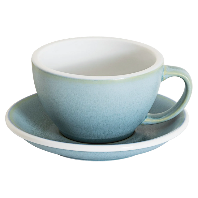 Loveramics Egg 300ml Latte Cup and Saucer (Mineral Glacier) Kitchenware Loveramics