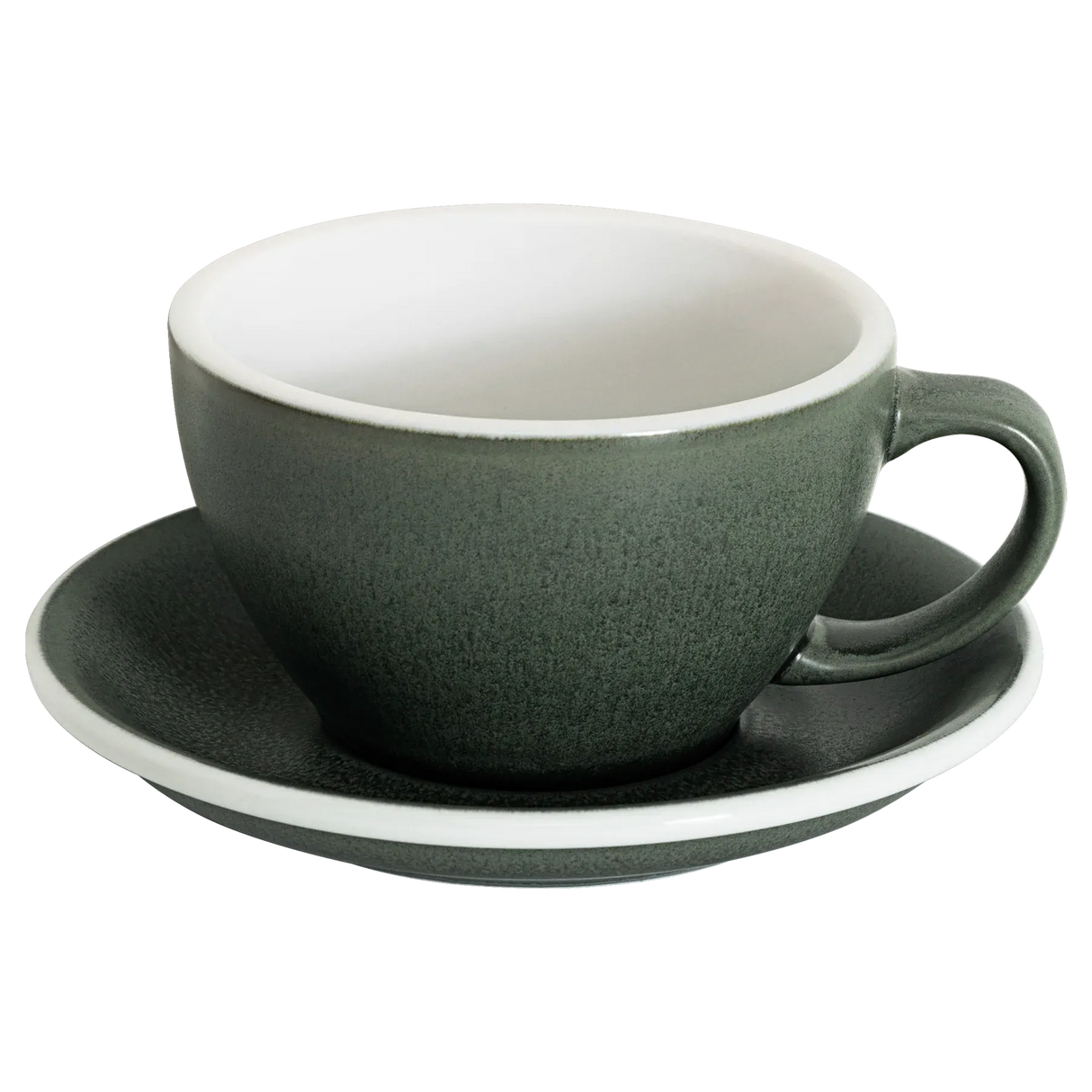 Loveramics Egg 300ml Latte Cup and Saucer (Mineral Forest) Kitchenware Loveramics