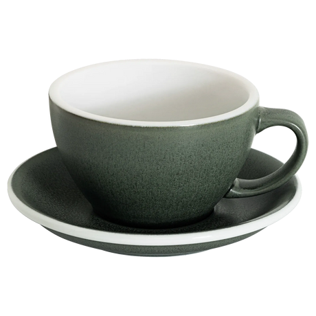 Loveramics Egg 300ml Latte Cup and Saucer (Mineral Forest) Kitchenware Loveramics