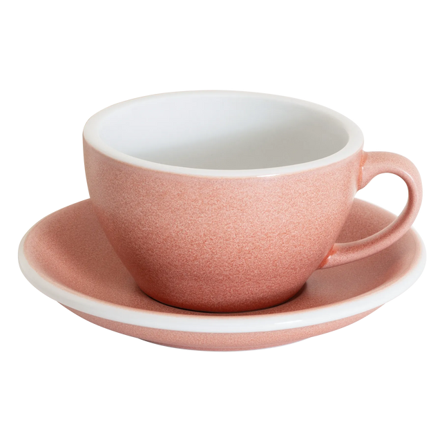 Loveramics Egg 300ml Latte Cup and Saucer (Mineral Cinnabar) Kitchenware Loveramics