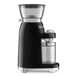 Smeg Retro-Style Coffee Grinder CGF03BLUS (Black) Coffee Grinder Smeg