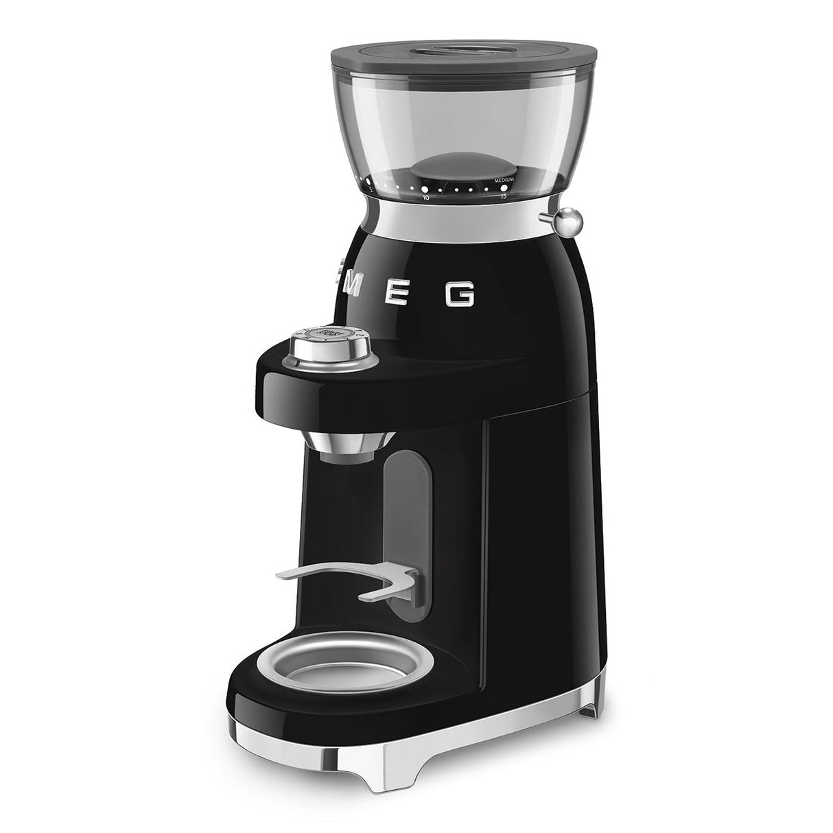 Smeg Retro-Style Coffee Grinder CGF03BLUS (Black) Coffee Grinder Smeg