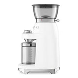 Smeg Retro-Style Coffee Grinder CGF03WHUS (White) Coffee Grinder Smeg