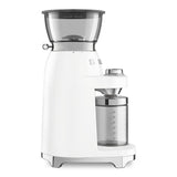 Smeg Retro-Style Coffee Grinder CGF03WHUS (White) Coffee Grinder Smeg