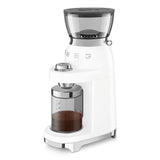 Smeg Retro-Style Coffee Grinder CGF03WHUS (White) Coffee Grinder Smeg
