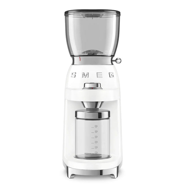 Smeg Retro-Style Coffee Grinder CGF11WHUS (White) Coffee Grinder Smeg