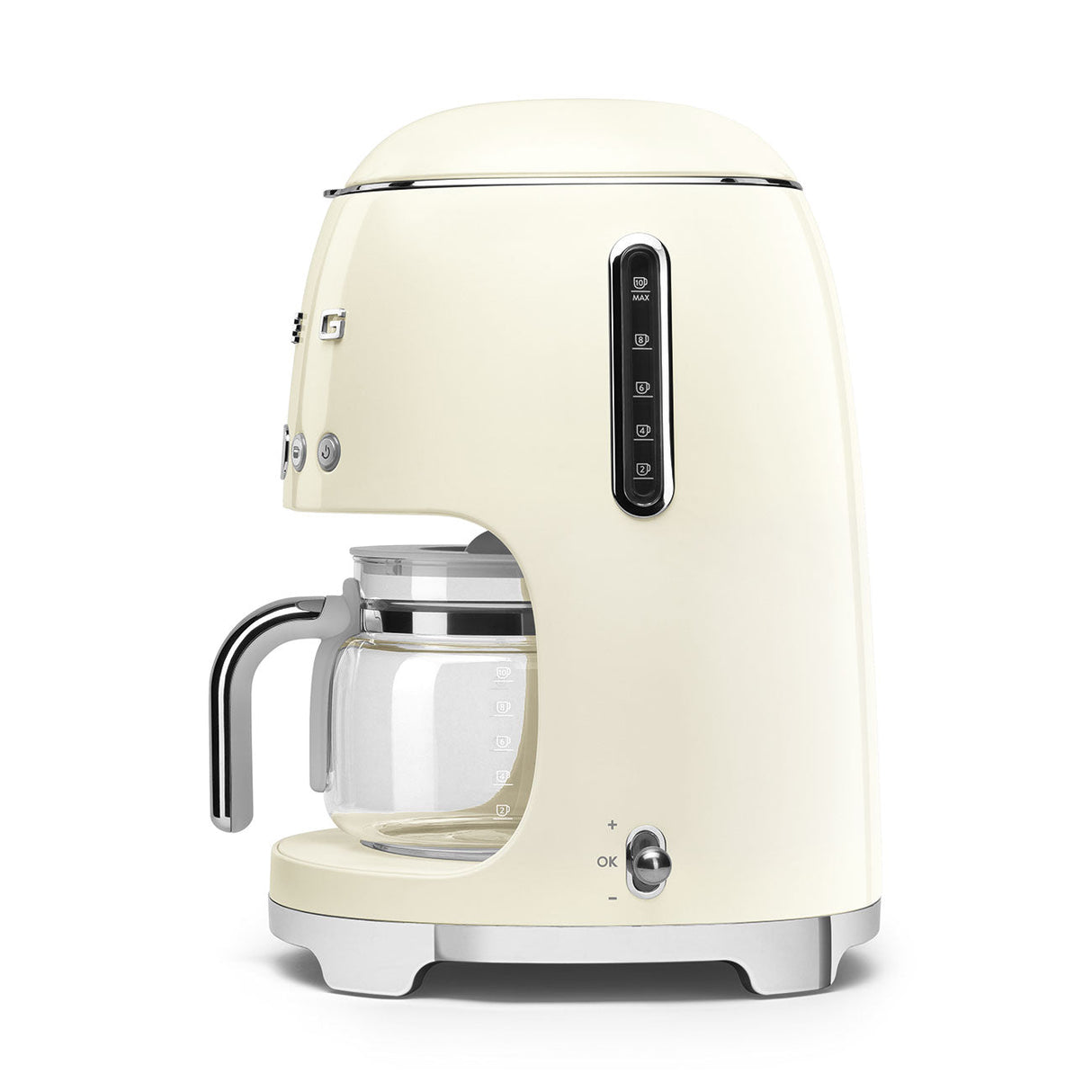 Smeg 50s Retro-Style Drip Coffee Machine DCF02CRUS (Cream) Drip Coffee Maker Smeg