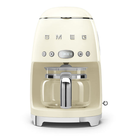 Smeg 50s Retro-Style Drip Coffee Machine DCF02CRUS (Cream) Drip Coffee Maker Smeg