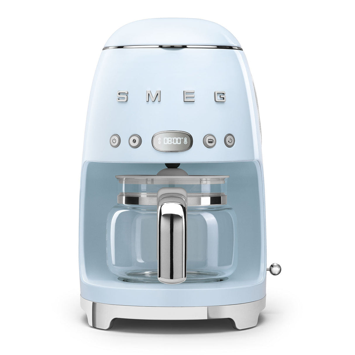 Smeg 50s Retro-Style Drip Coffee Machine DCF02PBUS (Pastel Blue) Drip Coffee Maker Smeg