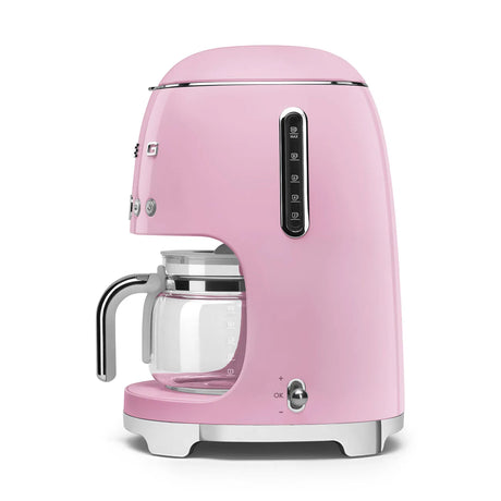 Smeg 50s Retro-Style Drip Coffee Machine DCF02PKUS (Pink) Drip Coffee Maker Smeg