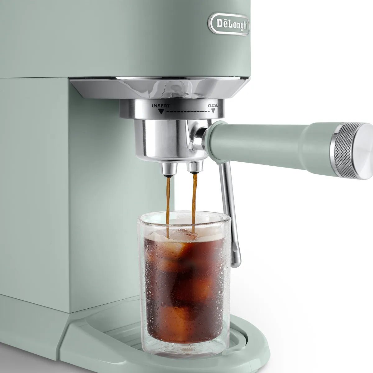 De'Longhi Dedica Duo Espresso Machine with Cold Brew EC890GR (Pistachio) Espresso Machine DeLonghi