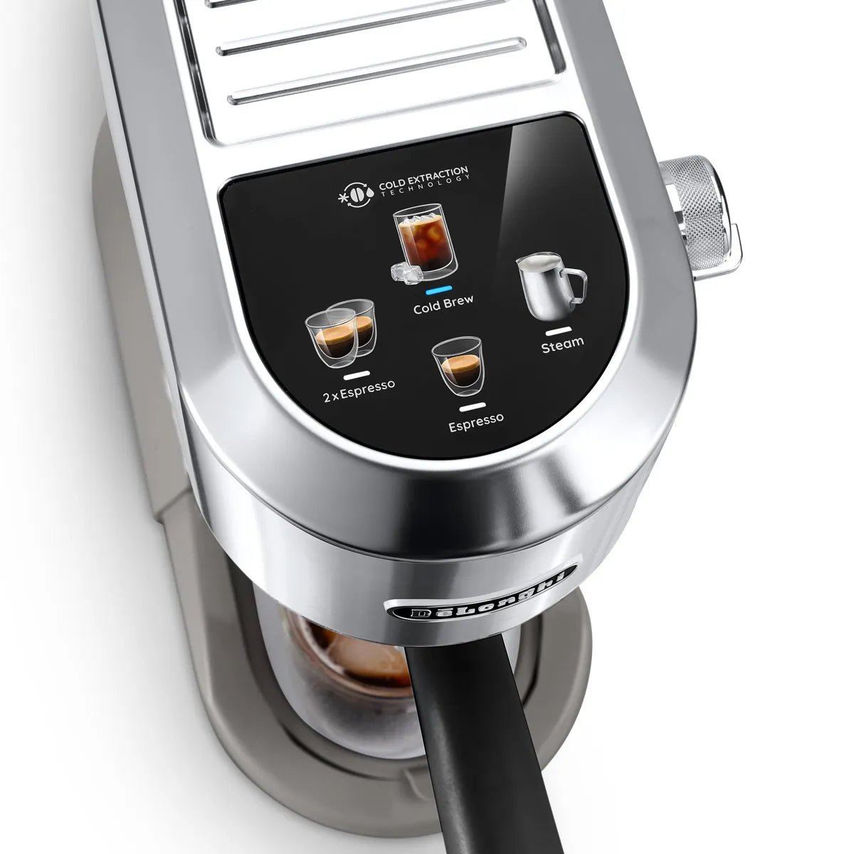 De'Longhi Dedica Duo Espresso Machine with Cold Brew EC890M (Metal)