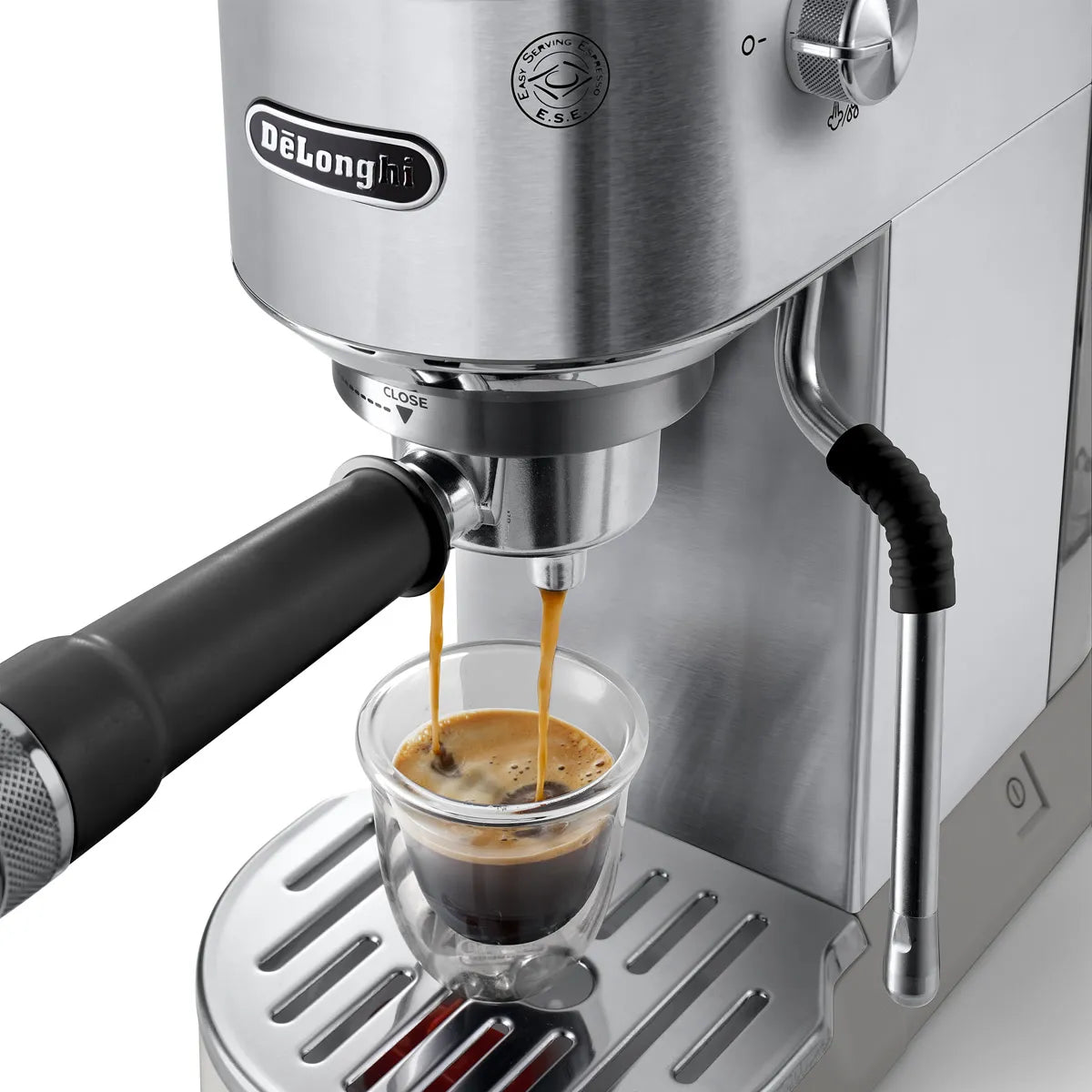 De'Longhi Dedica Duo Espresso Machine with Cold Brew EC890M (Metal) Espresso Machine DeLonghi